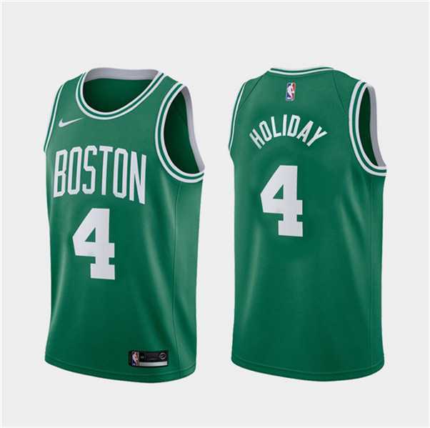 Men%27s Boston Celtics #4 Jrue Holiday Green 2023 Association Edition Stitched Basketball Jersey Dzhi->new orleans hornets->NBA Jersey